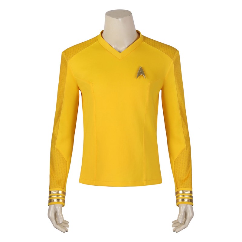 Star Trek: Strange New Worlds Costumi Cosplay di Christopher Pike Carnevale