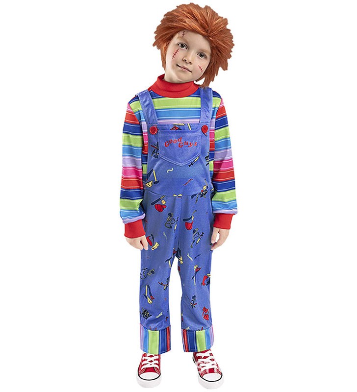 Costumi di per bambini Set di pantaloni in poliestere per bambini in fibra di poliestere blu Carnevale Halloween