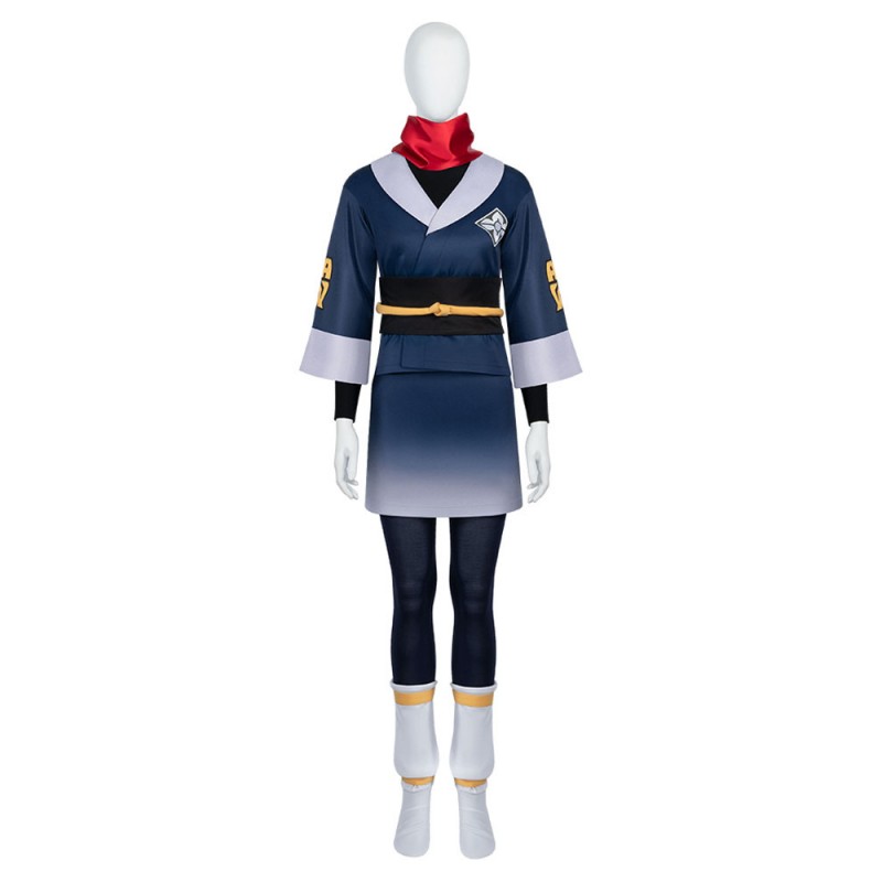 Set da donna in poliestere della fascia di cosplay Halloween