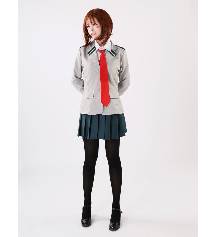Carnevale Costume Carnevale Boku No Hero Academia 2023 BNHA Uraraka Ochako Uniforme Scolastica Costume Carnevale Costumi Cosplay Carnevale