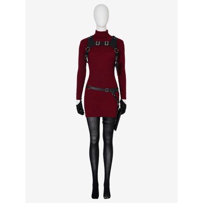 Resident Evil 4 Remake Gioco Cosplay Ada Wong Costumi Cosplay Carnevale Halloween