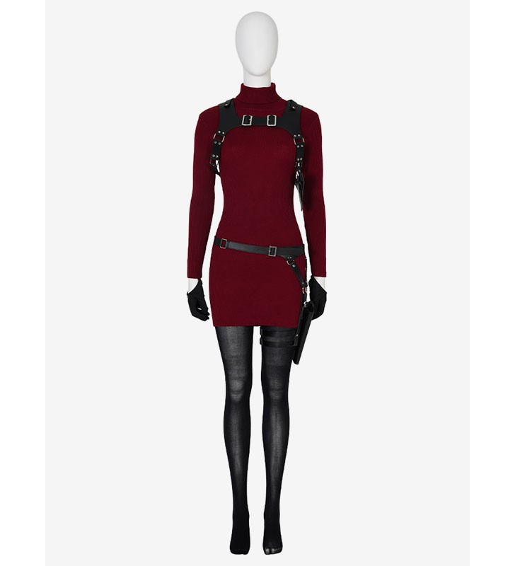 Resident Evil 4 Remake Gioco Cosplay Ada Wong Costumi Cosplay Carnevale Halloween