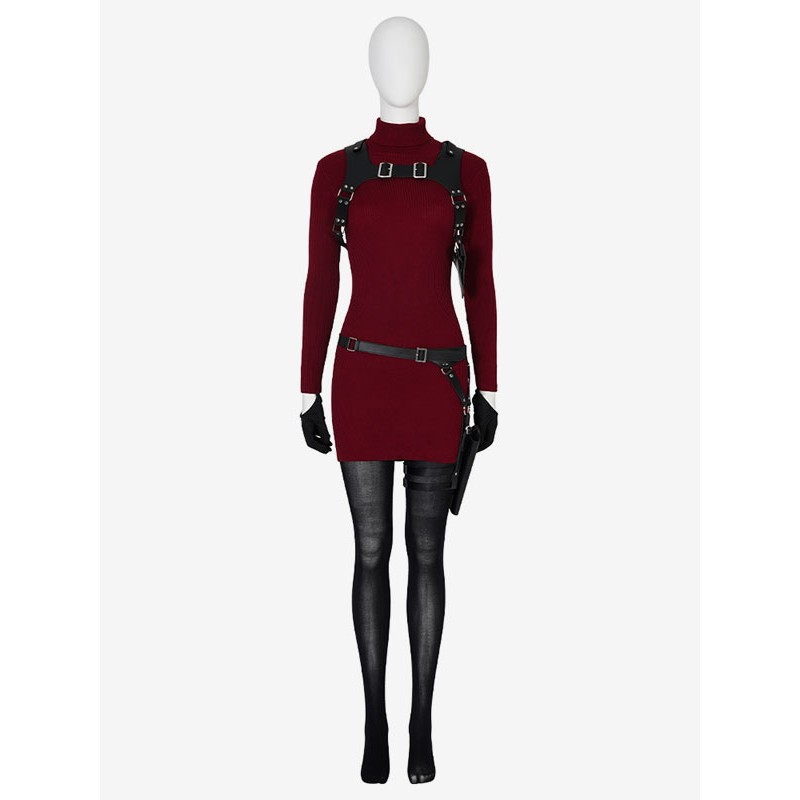 Resident Evil 4 Remake Gioco Cosplay Ada Wong Costumi Cosplay Carnevale Halloween