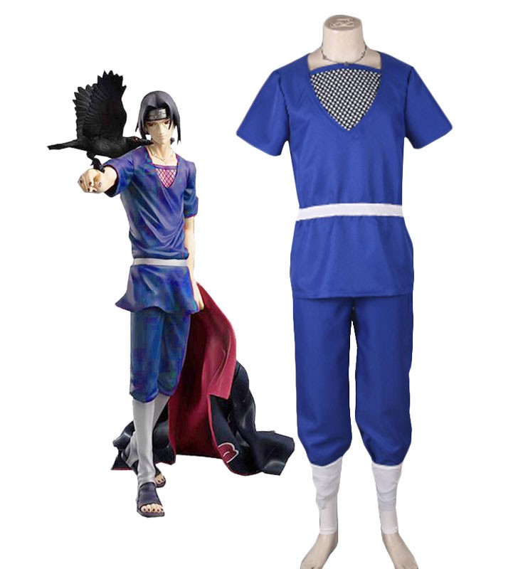 Costume Carnevale di Naruto Uchiha Itachi Cosplay Costume Akatsuki Costumi Cosplay Halloween