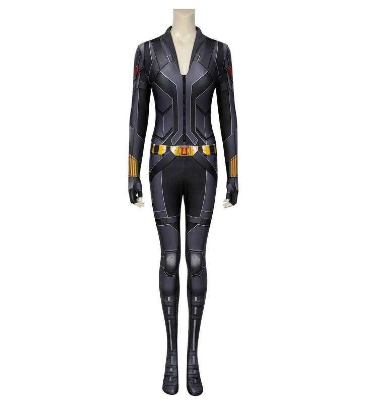 Marats The Avengers Black Widow Natasha Romanoff Catsuit Costumi Cosplay Halloween
