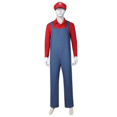 Il Super Mario Bros Movie Cosplay Mario Costumi Cosplay Carnevale