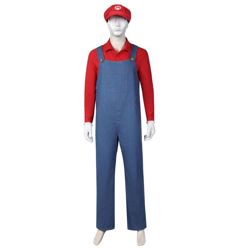 Il Super Mario Bros Movie Cosplay Mario Costumi Cosplay Carnevale