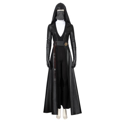 Watchmen Cosplay in pelle PU nera in pelle PU Set DC Comics Costumi Cosplay Halloween