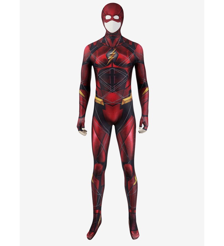 DC Comics Cosplay Justice League Film Cosplay Barry Allen The Flash Costumi Cosplay Carnevale