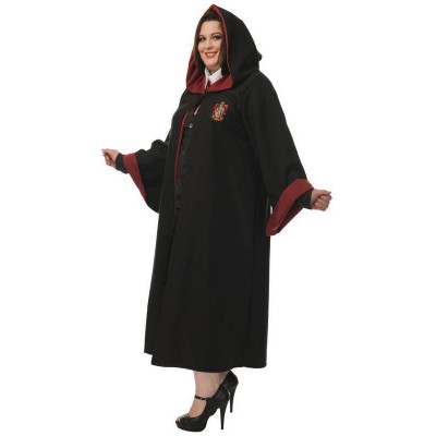 Costumi di neri Harry Potter Hogwarts Abito Applique 2 pezzi Costumi per le vacanze Carnevale Halloween