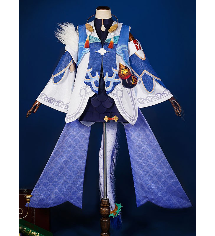 Honkai: Star Rail Gioco Cosplay Bailu Costumi Cosplay