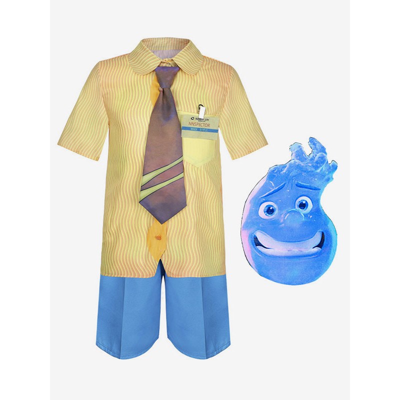 Elemental Film Cosplay Wade Ripple Costumi Cosplay