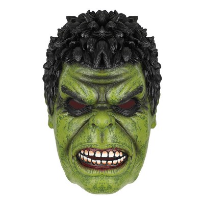 Marvel Comics Cosplay Green American Comics Maschera in poliestere Maschera in misto cotone/poliestere Marvel Comics Halloween