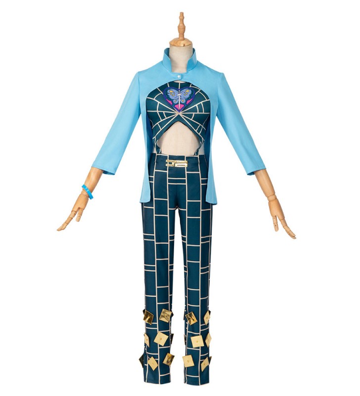 Le Bizzarre Avventure di JoJo Stone Ocean Jolyne Cujoh Set Completo Costumi Cosplay Carnevale