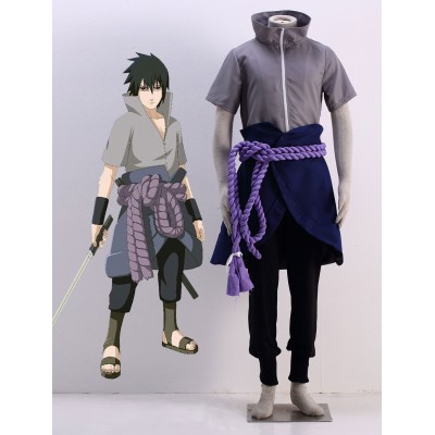 Costume Carnevale 2023 Naruto Shippuden Uchiha Sasuke Costumi Cosplay Halloween