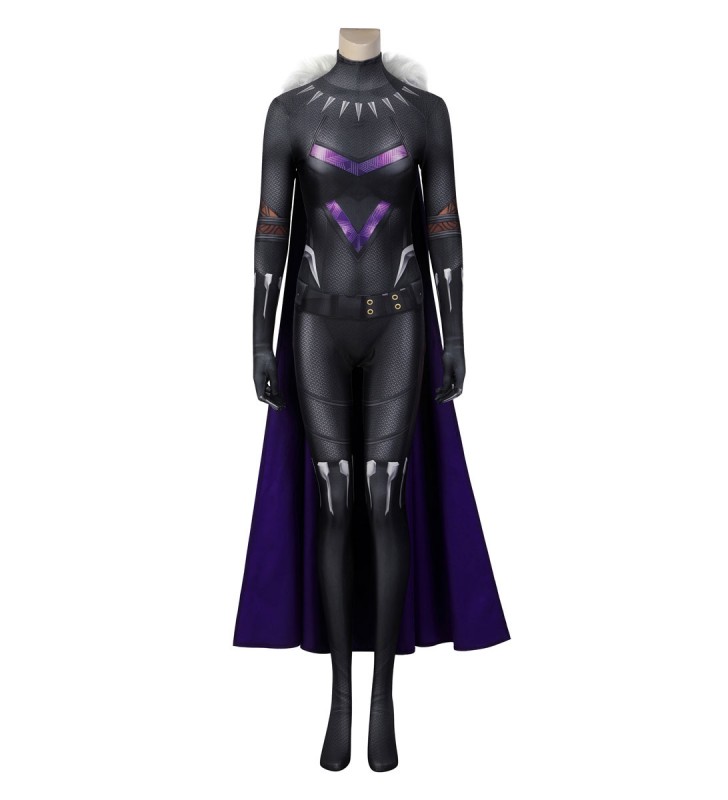 Tuta cosplay Marvel Comics Black Panther Wakanda Forever Shuri Halloween