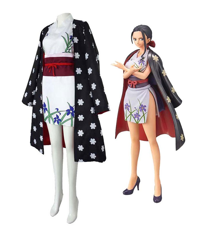 Set di costumi da cosplay a un pezzo Nico · Robin Poly/Cotton Blend Halloween