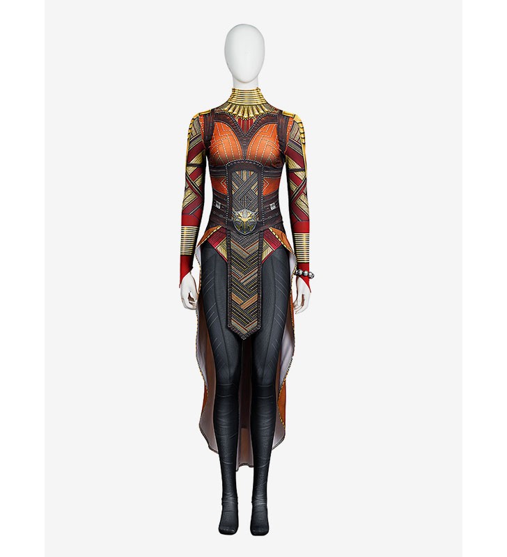Costumi Cosplay Marvel Comics Black Panther Wakanda Forever Okoye