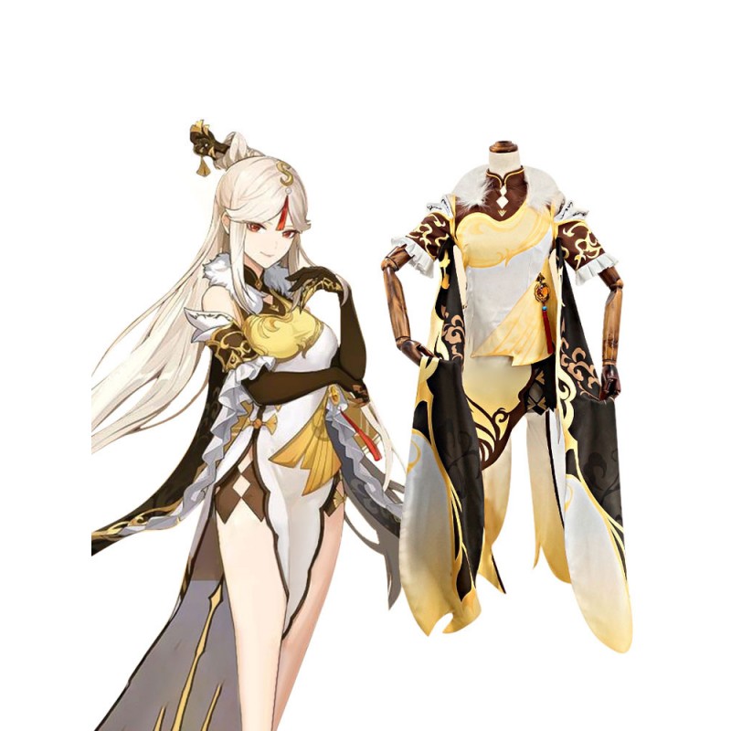 Genshin Impact Ning Guang Costumi Cosplay Halloween