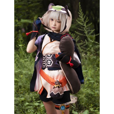 Genshin Impact Sayu Costume Mihoyo gioco Set completo Costumi Cosplay Halloween