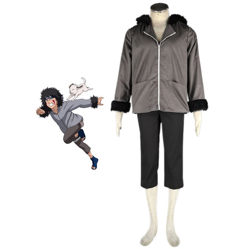 di Naruto Kiba Inuzuka Costumi Cosplay Carnevale