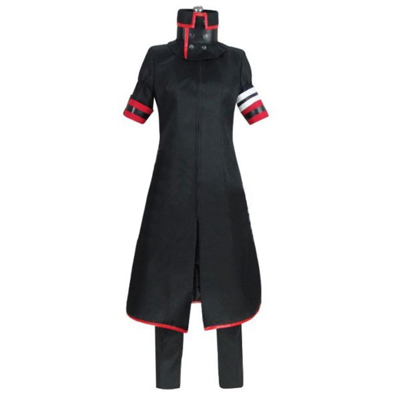 My Hero Academia Cosplay Shishikura Seiji Guanti con soprabito in poliestere nero Pantaloni Costumi Cosplay Carnevale Halloween