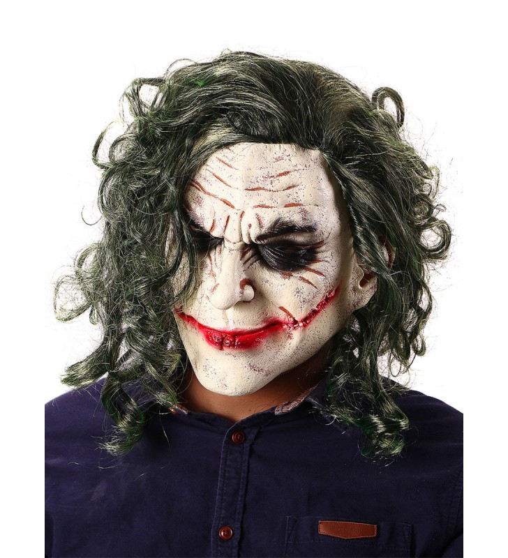 DC Comics Cosplay Batman The Dark Knight Joker Maschera Cosplay Carnevale Halloween