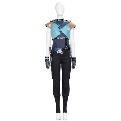Valorant DUELIST Jett Set Gioco Online Costumi Cosplay Carnevale