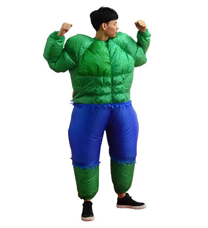 Marvel Comics Hulk Robert Bruce Banner Costumi cosplay gonfiabili Carnevale