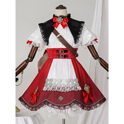 Costumi Cosplay Genshin Impact Klee New Skin Carnevale