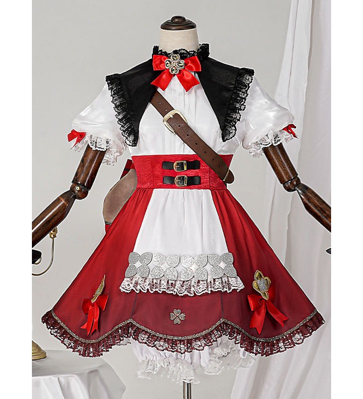 Costumi Cosplay Genshin Impact Klee New Skin Carnevale