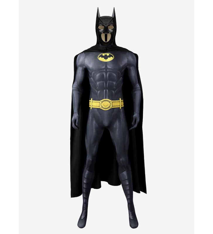 DC Comics The Flash Movie Cosplay Batman Bruce Wayne Michael Keaton Costumi Cosplay Carnevale