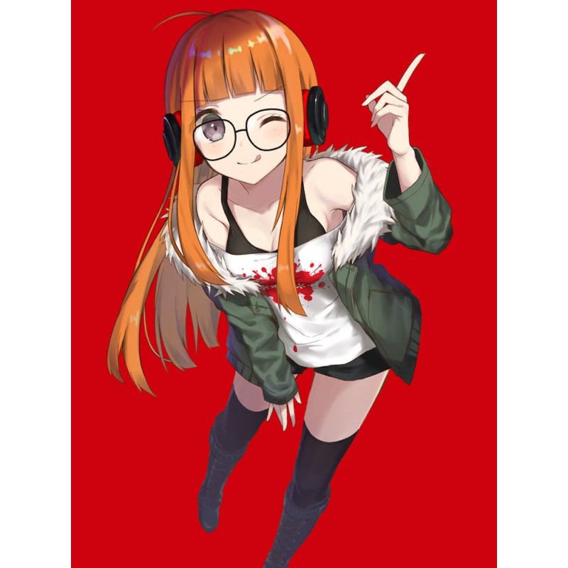 Persona 5 Futaba Sakura Costumi Cosplay Carnevale