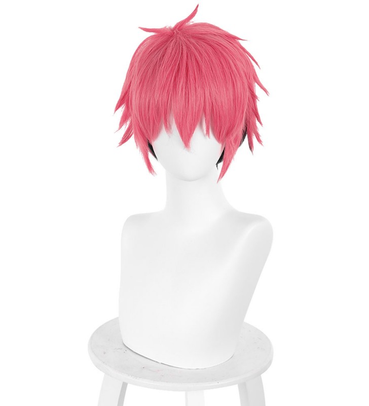 SSSS DYNAZENON Gauma Parrucca Cosplay Parrucca in fibra resistente al calore rosa