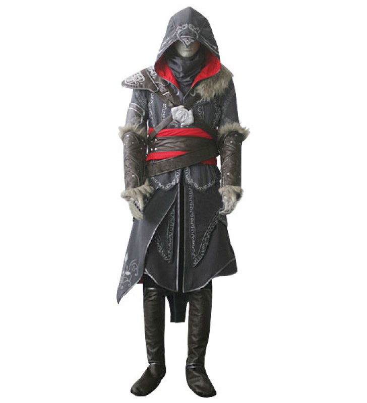 Carnevale Ispirato da Assassin's Creed Revelations Desmond Miles Costume di Carnevale Cosplay Carnevale Carnevale