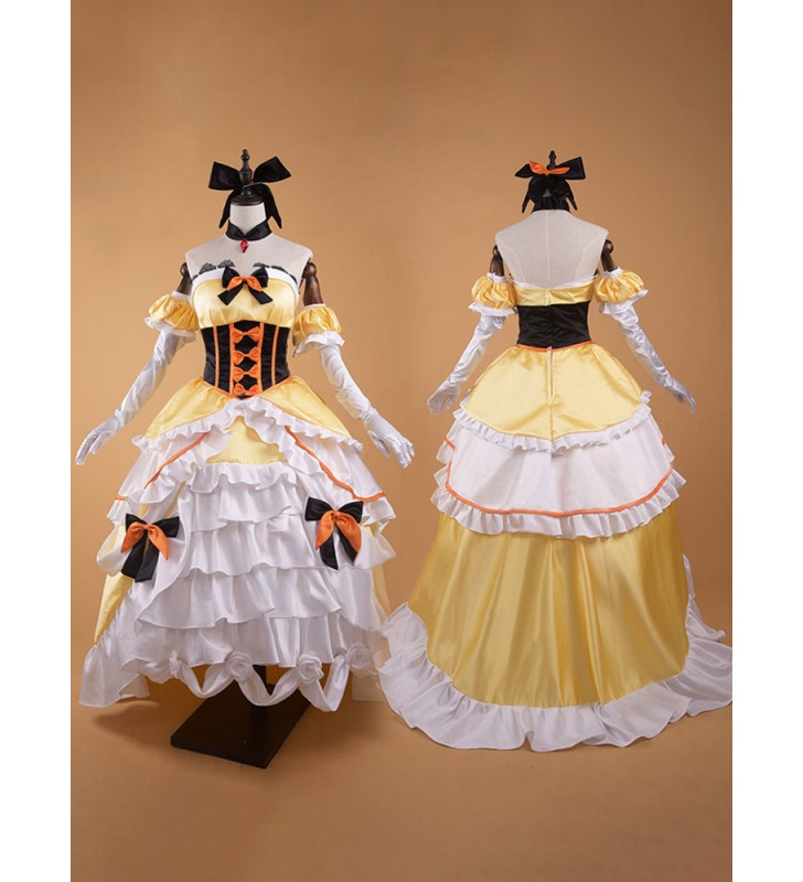 Re Zero Avvio di vita in un altro mondo in feltro costume regina Cosplay Carnevale Halloween