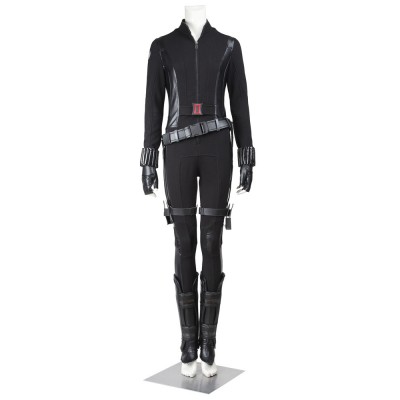 Marvel Comics Vedova Nera set Film guanticopriscarpecinturatuta Costumi Cosplay Carnevale Halloween