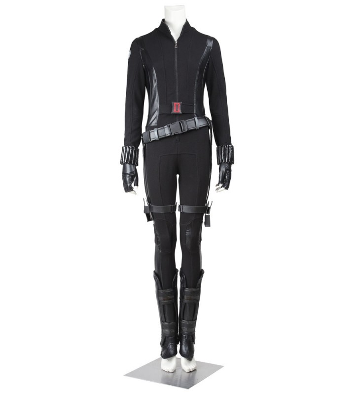 Marvel Comics Vedova Nera set Film guanticopriscarpecinturatuta Costumi Cosplay Carnevale Halloween