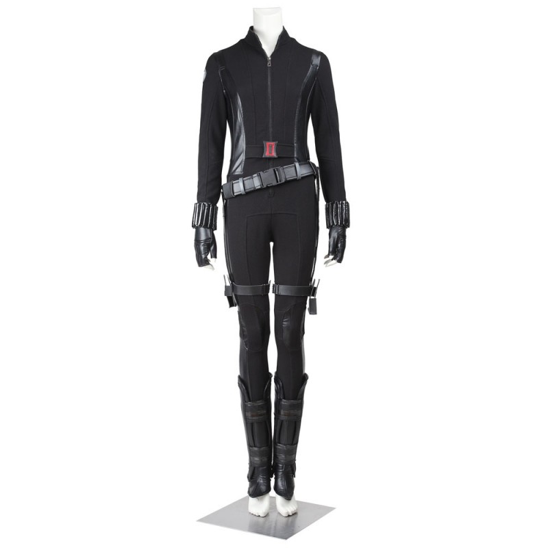 Marvel Comics Vedova Nera set Film guanticopriscarpecinturatuta Costumi Cosplay Carnevale Halloween