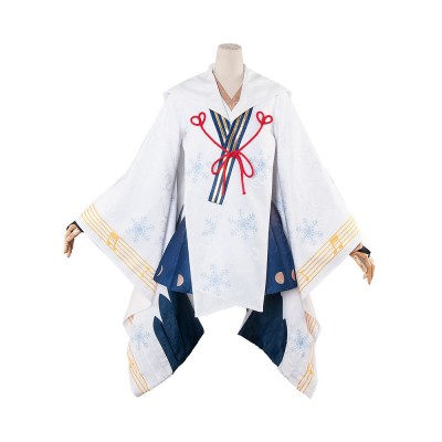 Costume Carnevale VOCALOID Hatsune Miku Gioco bianco accessori per la testatopCalze sopra al ginocchiogonna set donna Costumi Cosplay Halloween