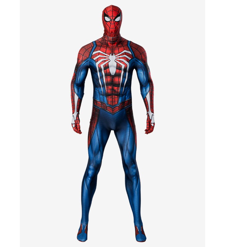 Cosplay di Spider Man attraverso il costume avanzato di SpiderMan Cosplay di SpiderMan Carnevale