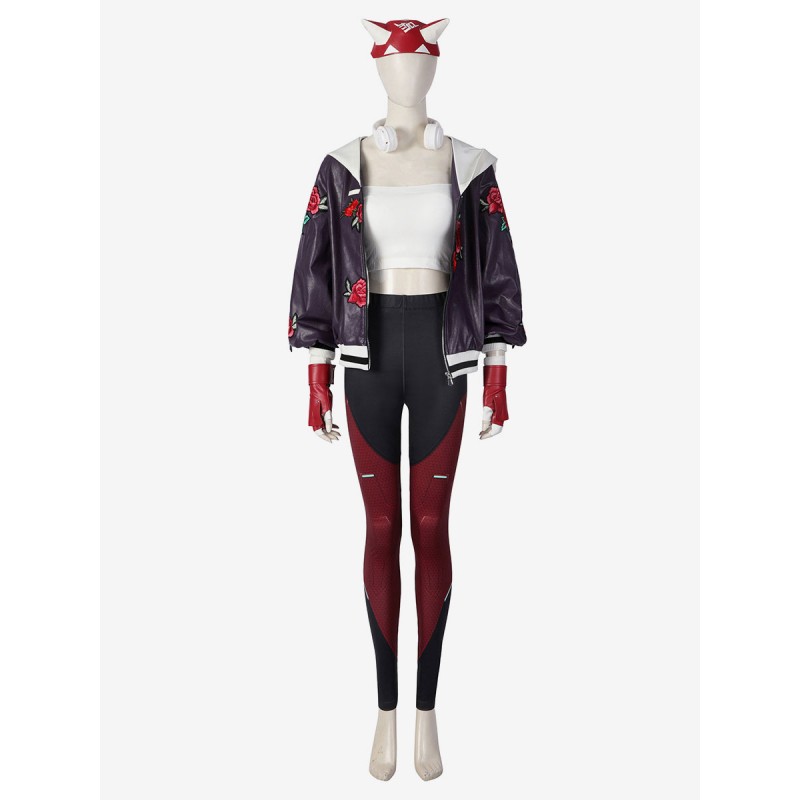Overwatch 2 OW Kiriko Costumi Cosplay Carnevale Halloween