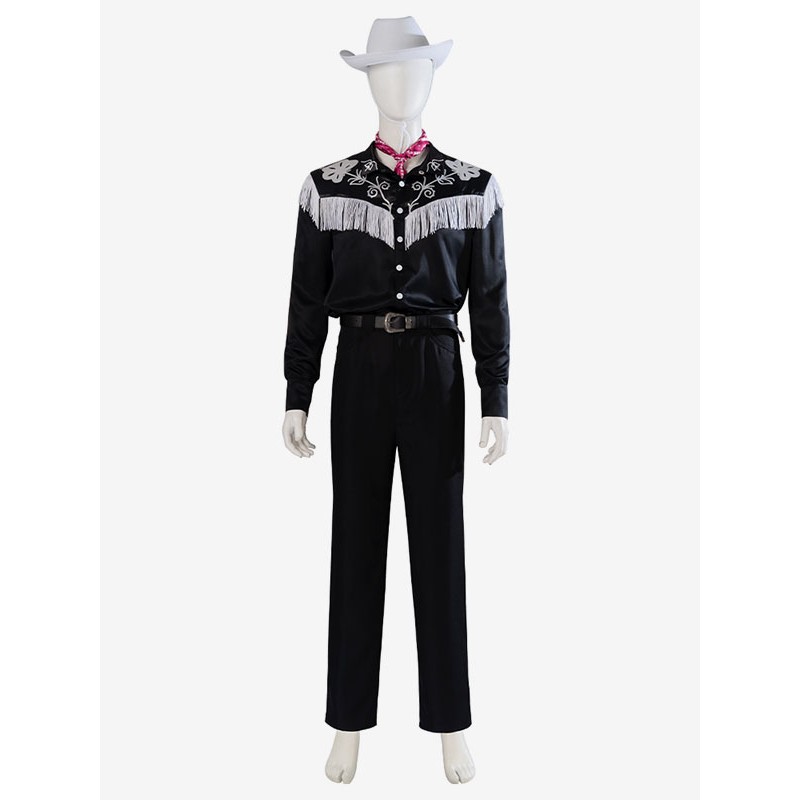 Barbie Movie Cosplay Ken Costumi Cosplay con cappello Carnevale Halloween