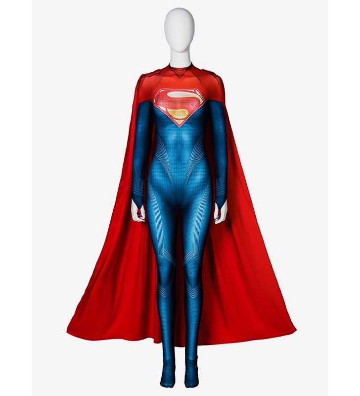 DC Comics The Flash Film Verison Cosplay Supergirl Costumi Cosplay Carnevale Halloween