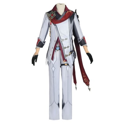 Genshin Impact Tartaglia Ajax Set Poliestere Gioco Cosplay Costumi Cosplay Halloween