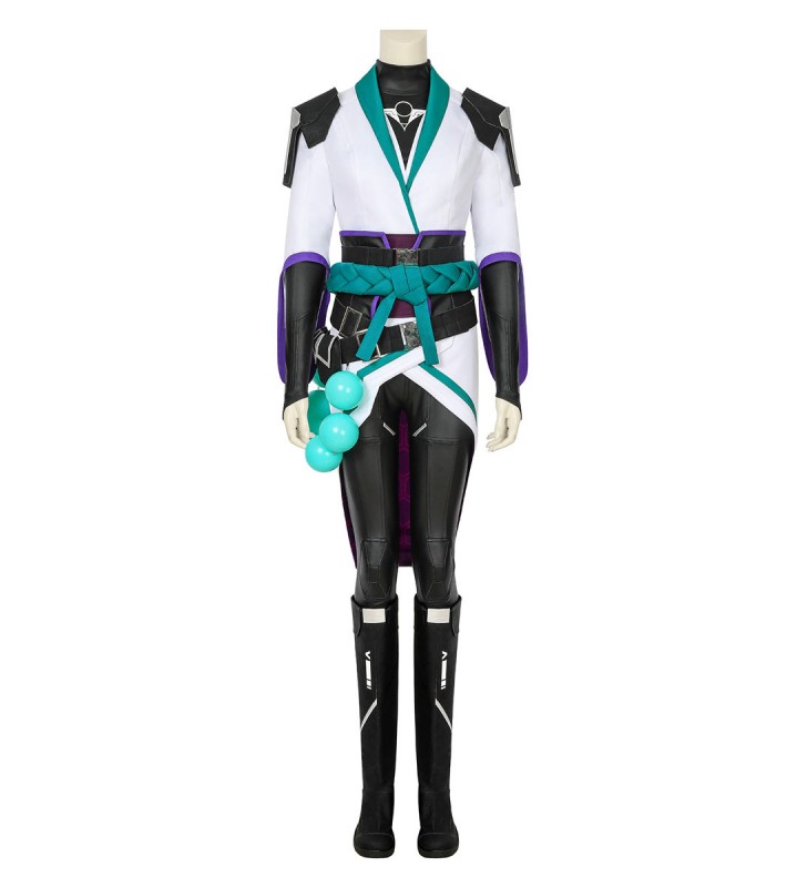 Valorant Sage Outfit Costumi Cosplay Carnevale Halloween