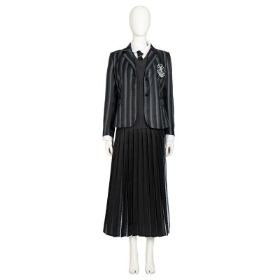 I costumi cosplay dell#39;uniforme scolastica del mercoledì della famiglia Addams TV Cosplay