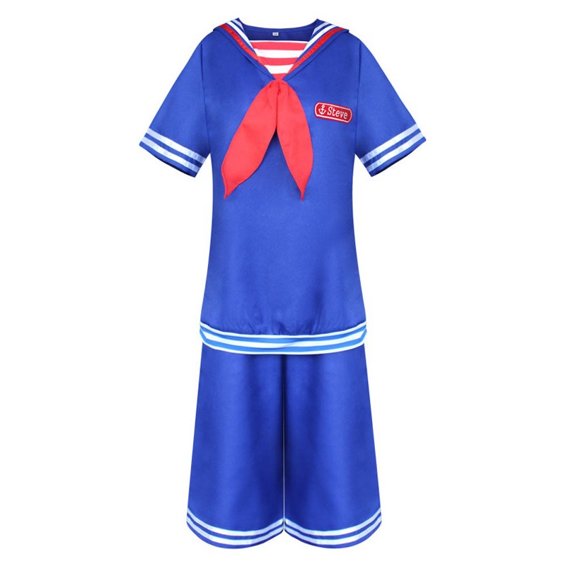 Stranger Things Stagione 3 Scoops Ahoy Steve Harrington Costumi Cosplay Halloween