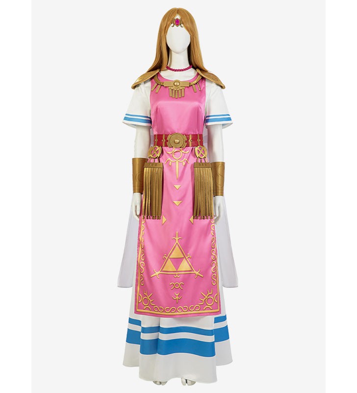 The Legend Of Zelda Princess Zelda Costumi Cosplay Versione Super Smash Flash Carnevale