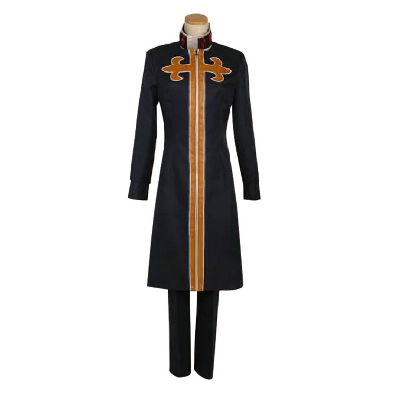 Costume JoJos Bizarre Adventure Enrico Pucci Nero Cosplay Halloween